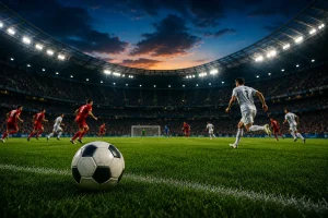 world cup ph Night game under stadium lights