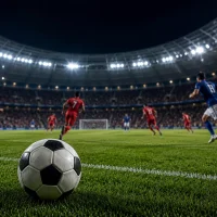 world cup ph Soccer action under stadium lights